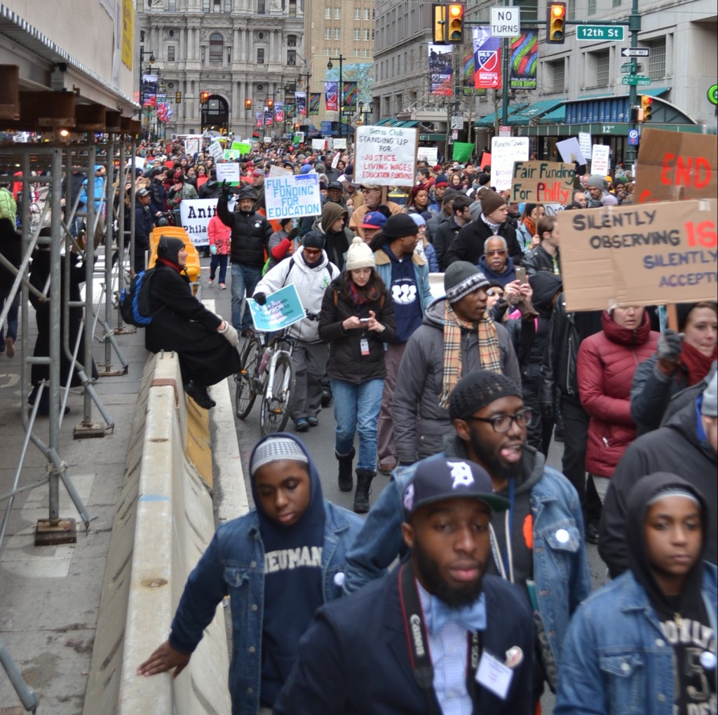 Rally for a Fair Minimum Wage u2013 January 2015